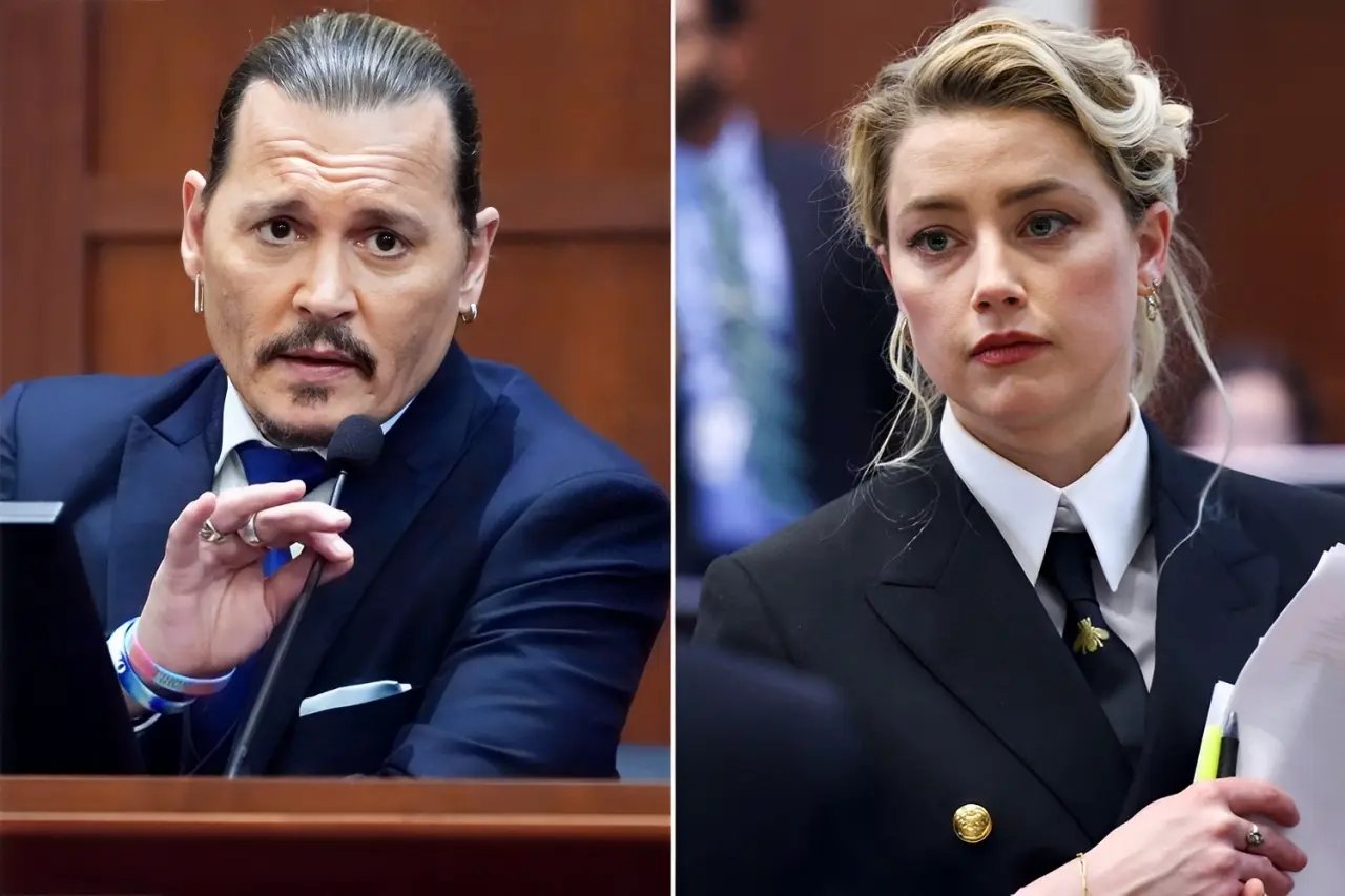 photo de Jhonny Depp et Amber Heard